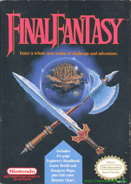 final_fantasy_1_nes_usa Final Fantasy I chega para os celulares comuns