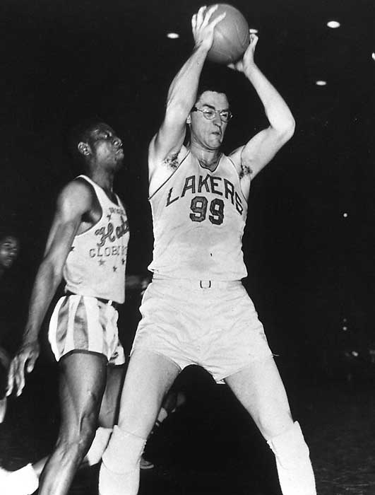 george mikan lakers jersey