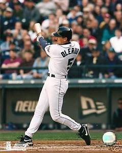 BaseballHistoryNut on X: Rickey Henderson to John Olerud regarding playing  with a helmet. “Man, I played with someone like that in New York. And  Olerud's response: Yeah, Rickey, that was me.  /