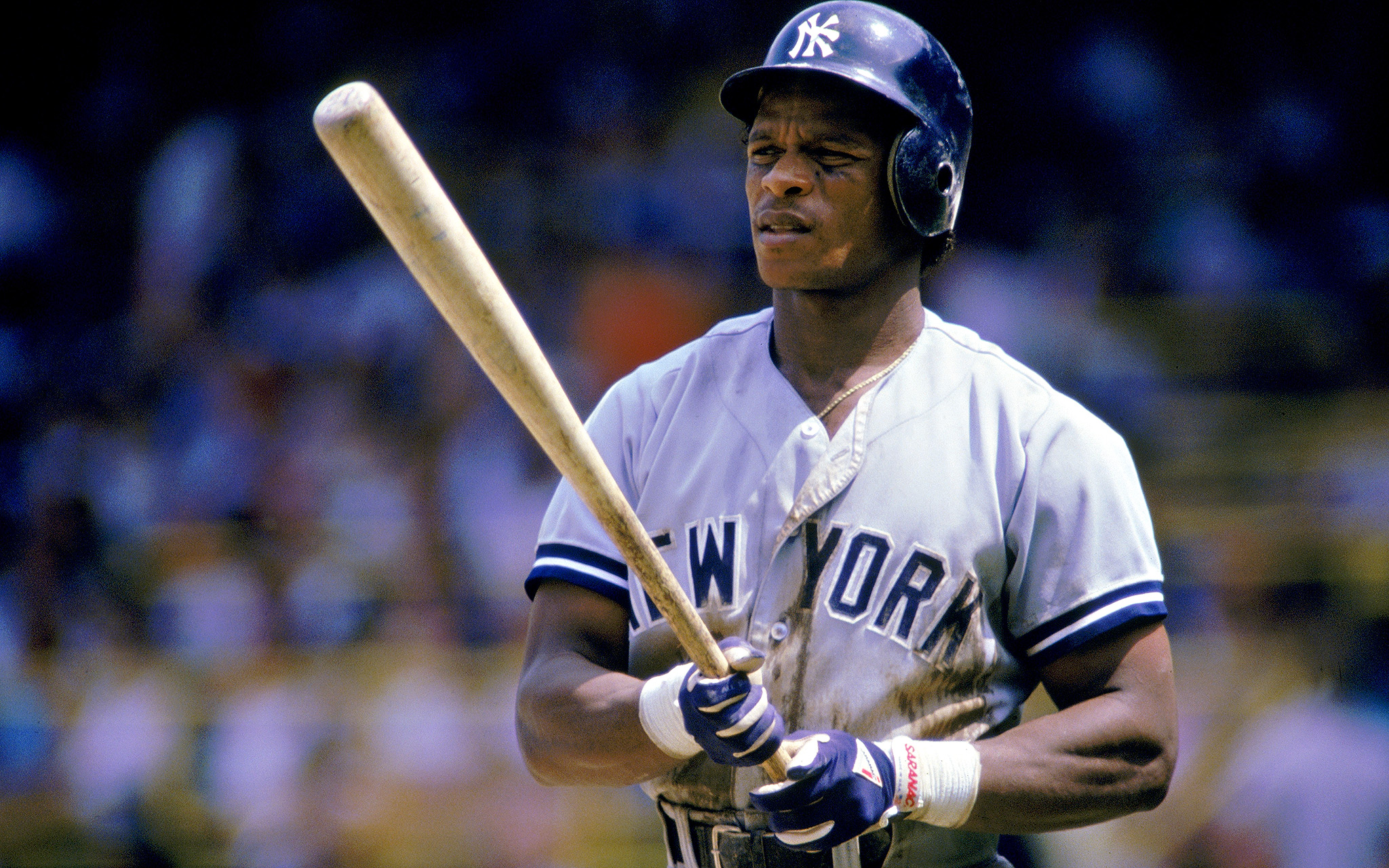 Is Rickey Henderson the most unmentioned Yankees legend? 5 total years for  NYY, 4 All Star appearances, MVP votes 3 of those years (3rd, 9th, 18th),  80+ Stolen Bases 3 times (80